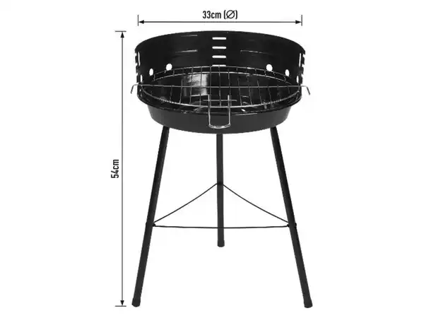 Bild 3 von GRILLMEISTER Holzkohle-Rundgrill