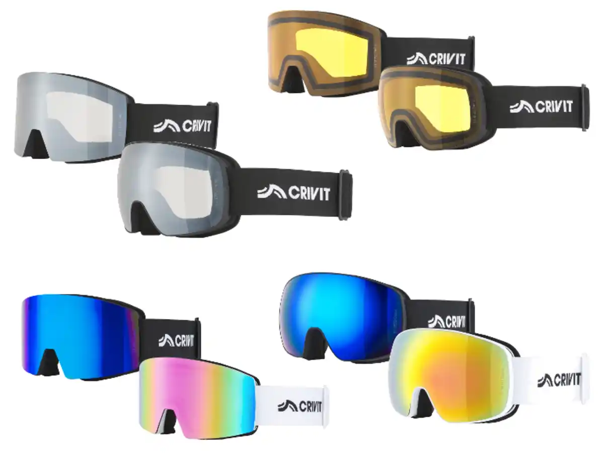 Bild 3 von CRIVIT Kinder Skibrille »Allwetter / Schlechtwetter / Schönwetter«