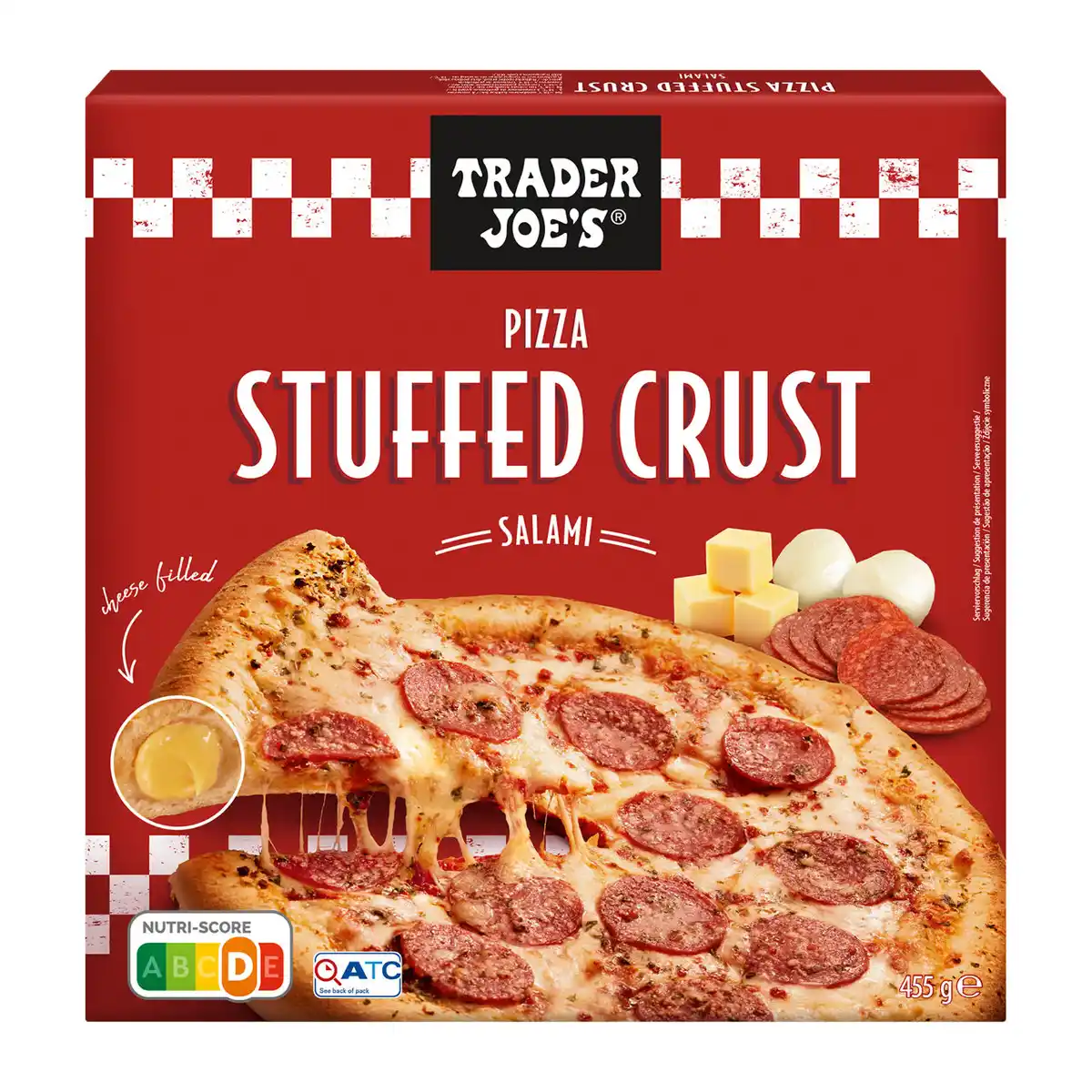 Bild 1 von TRADER JOE’S Stuffed-Crust-Pizza