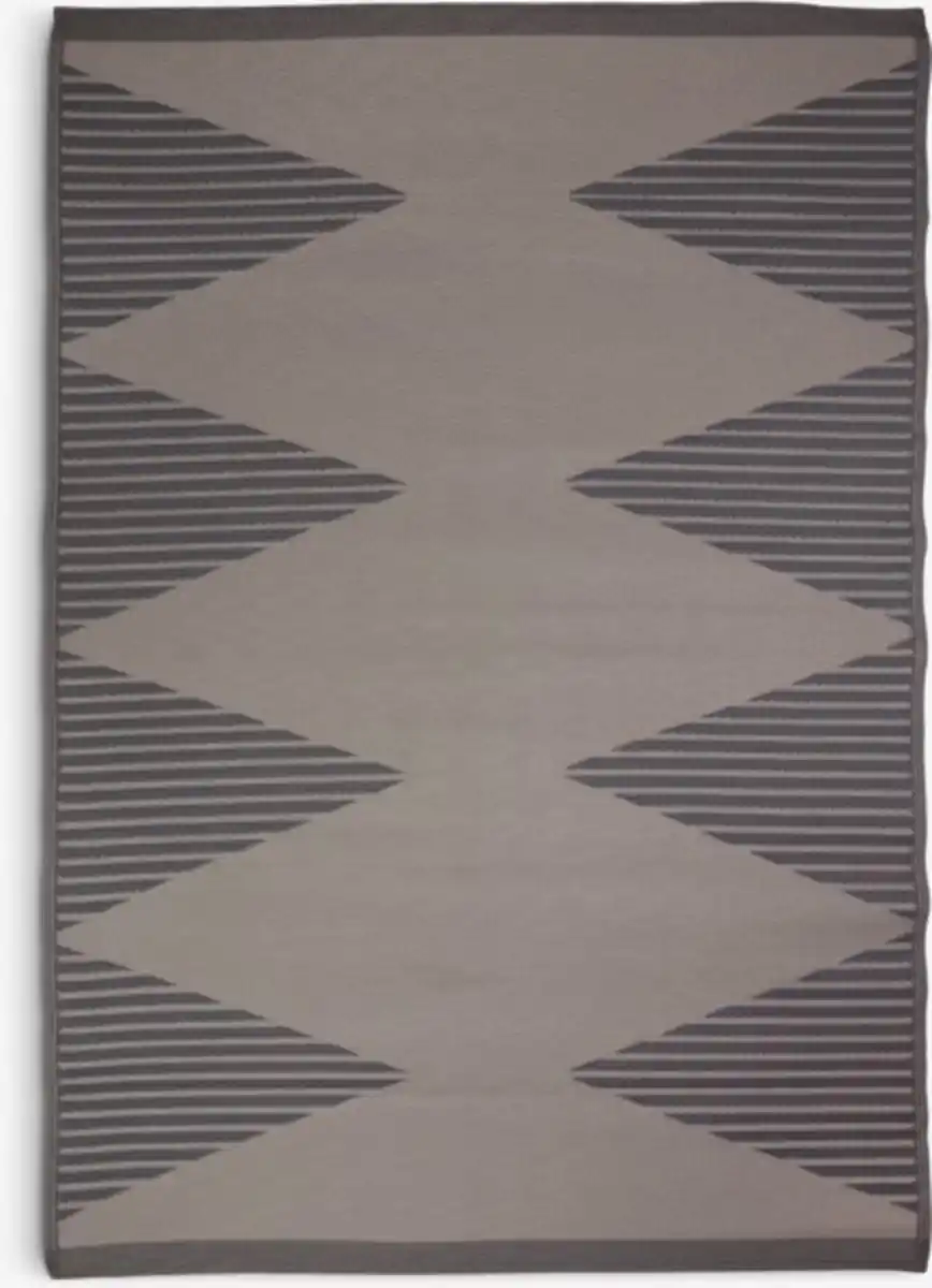 Bild 1 von Teppich BROKKURT 160x230 d.sand/grau