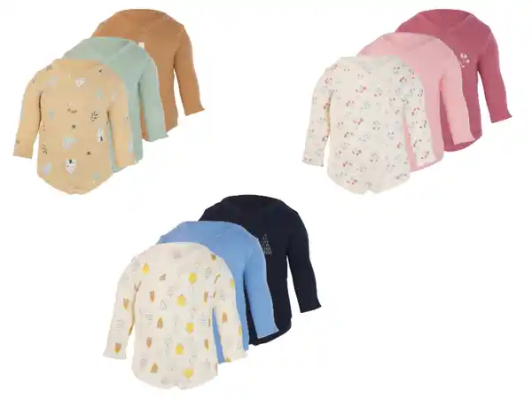 Bild 3 von LUPILU® Baby Wickelbody, 3 Stück