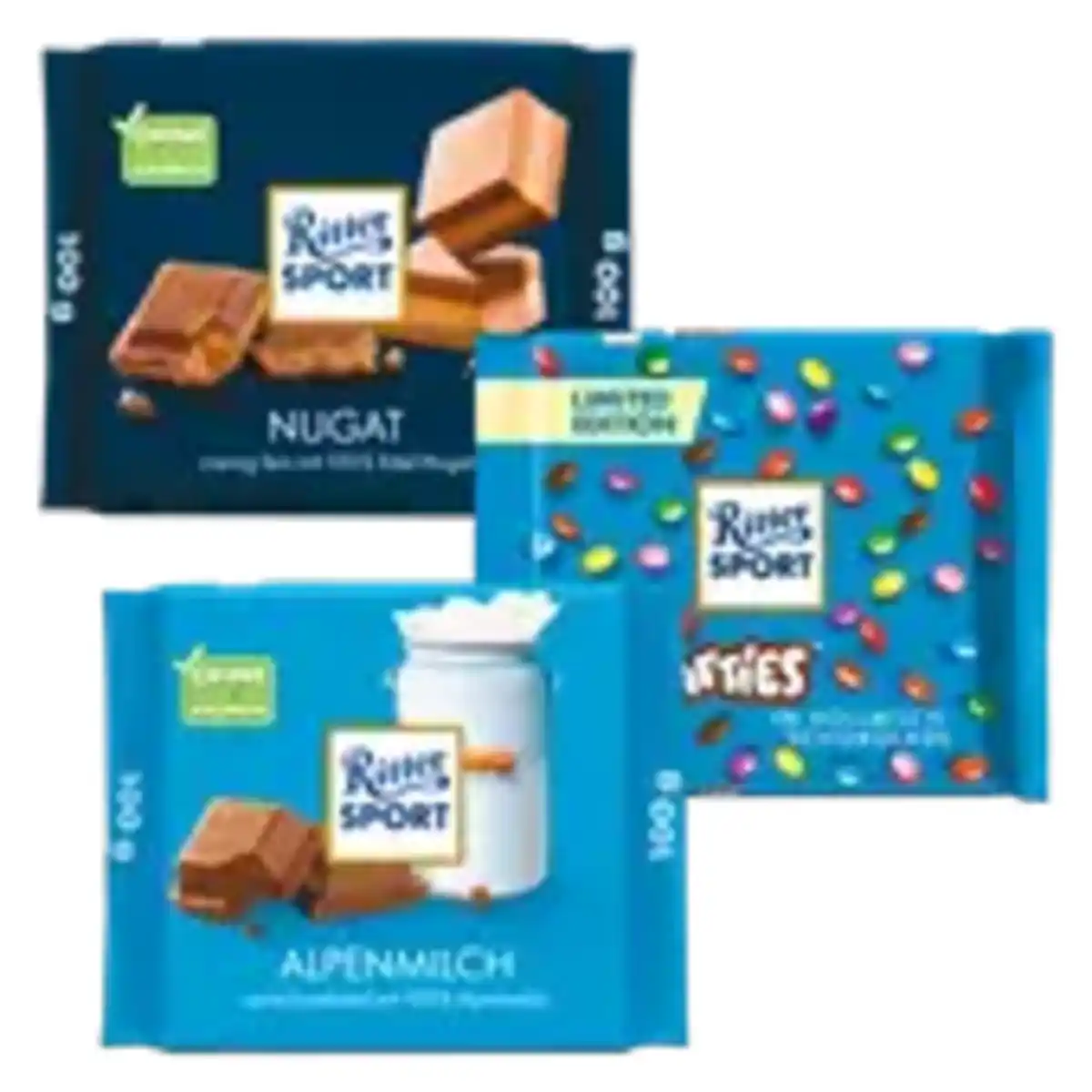 Bild 1 von Ritter Sport Tafelschokolade Bunte Vielfalt