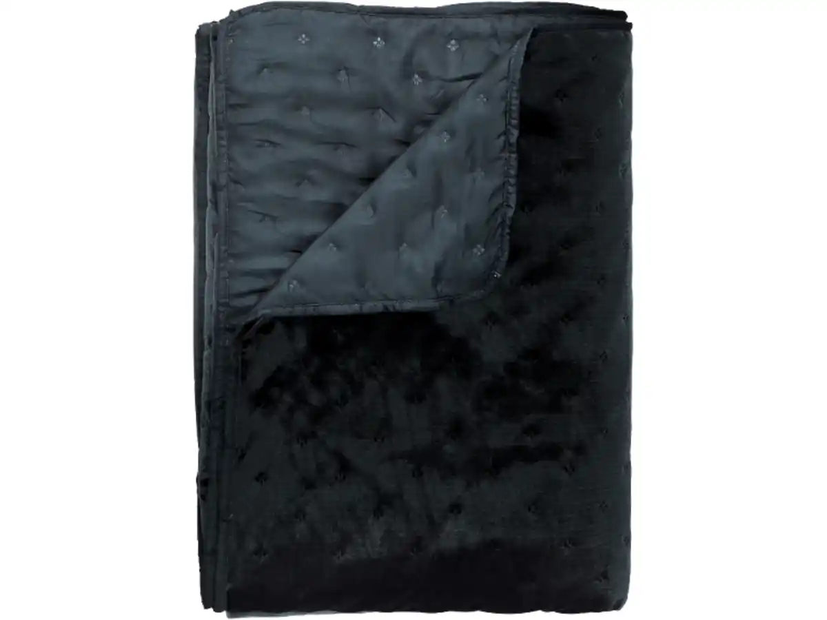 Bild 1 von LIVARNO Velours-Tagesdecke