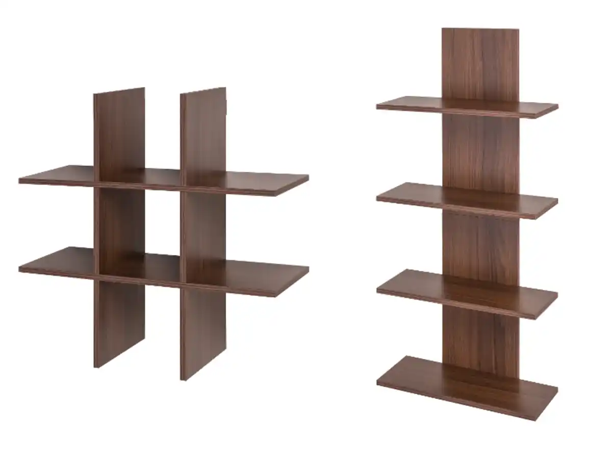 Bild 3 von LIVARNO® Wandregal, Holz Dekor Eiche