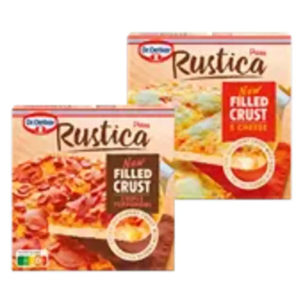 Bild 1 von Dr. Oetker Rustica Triple Pepperoni oder 5 Cheese