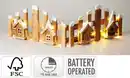 Bild 1 von LED-Deko-Holzzaun