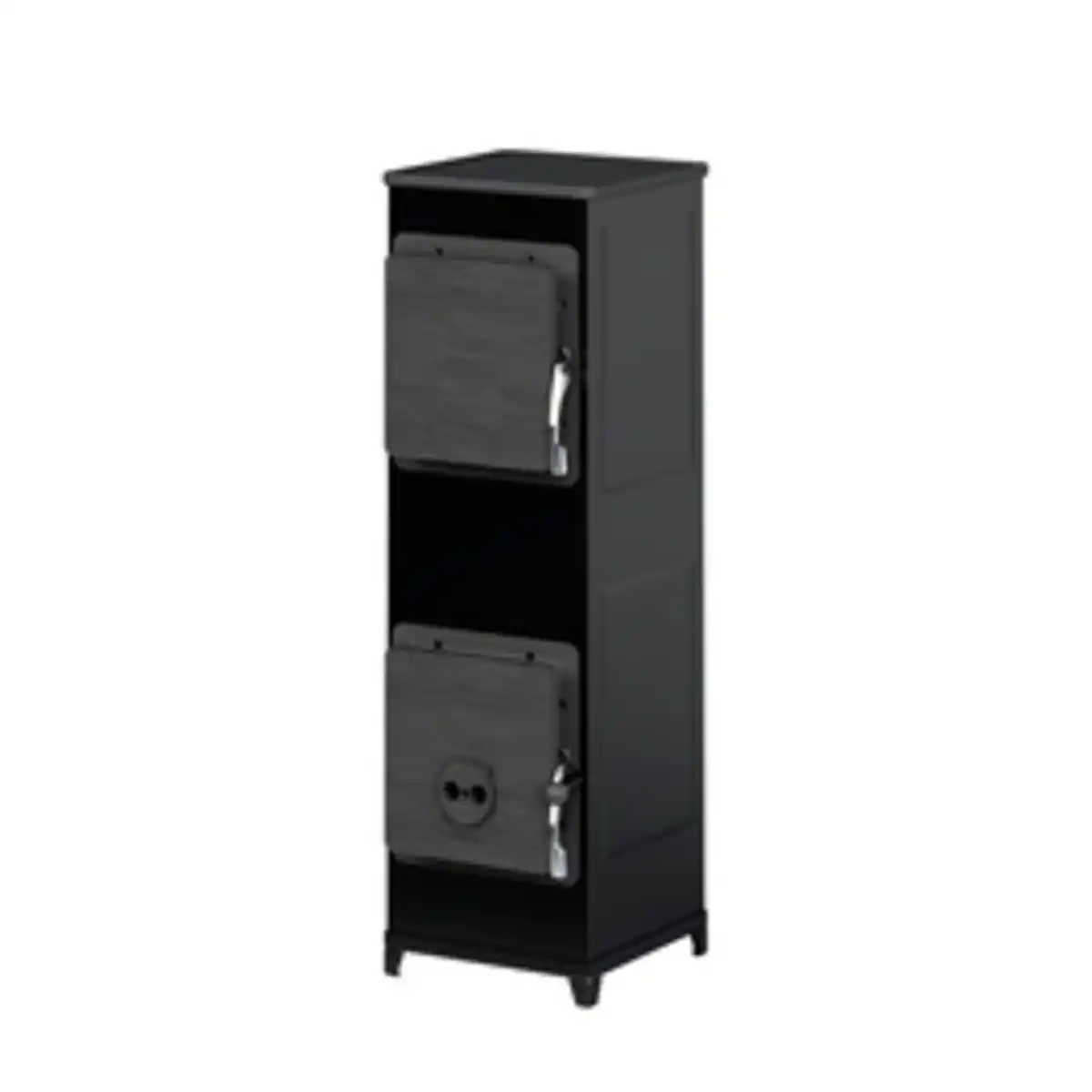 Bild 2 von accente Werkstattofen »NIVO Classic «, BxH: 29 x 92 cm, 6 kW, Stahl / Gusseisen