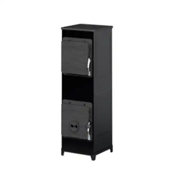 Bild 2 von accente Werkstattofen »NIVO Classic «, BxH: 29 x 92 cm, 6 kW, Stahl / Gusseisen