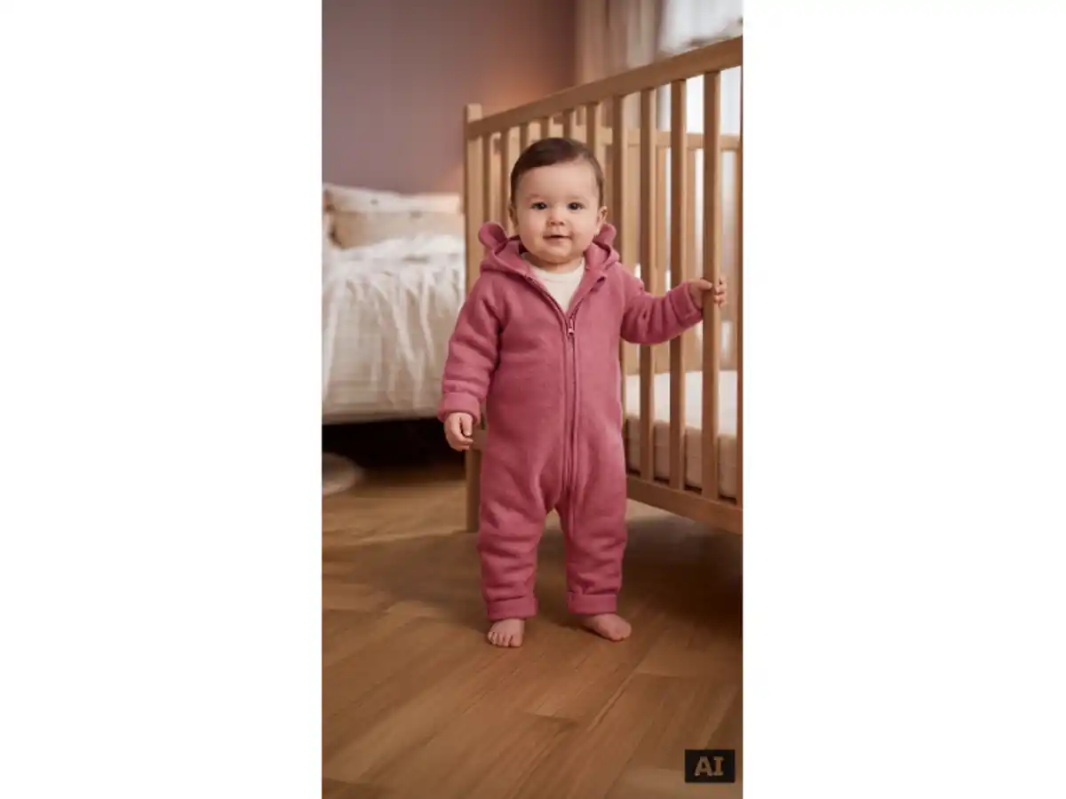 Bild 2 von LUPILU® Baby Fleece-Overall