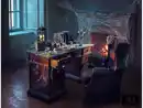 Bild 2 von LED-Halloween-Laterne, mit Flackereffekt