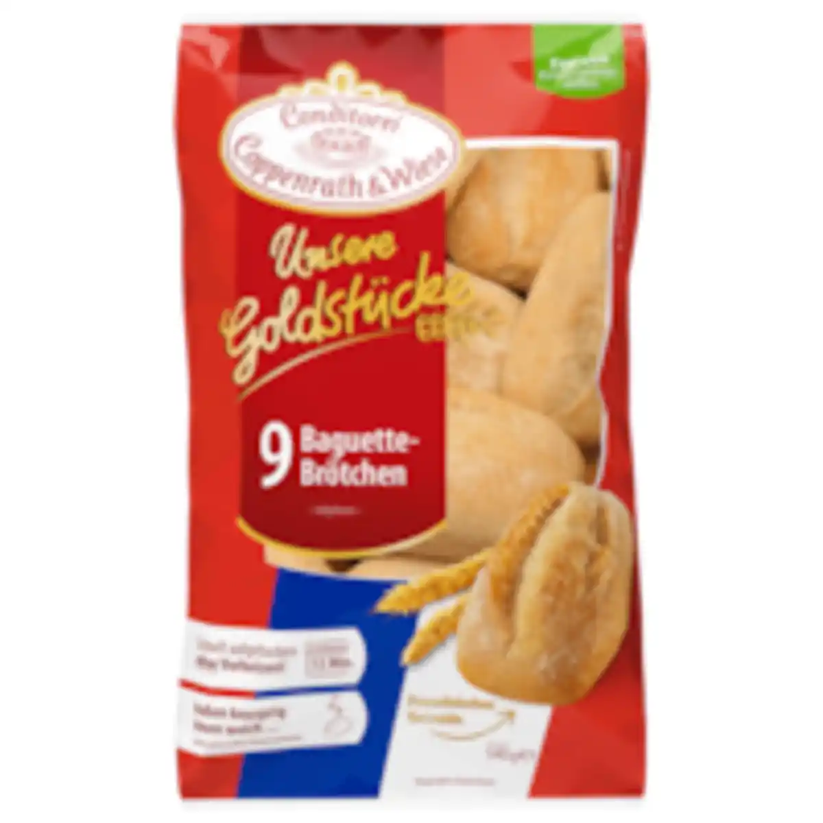 Bild 1 von Coppenrath & Wiese Unsere Goldstücke 9 Baguette-Brötchen