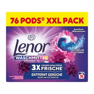 LENOR All-in-1-Pods Color-Waschmittel Amethyst Blütentraum