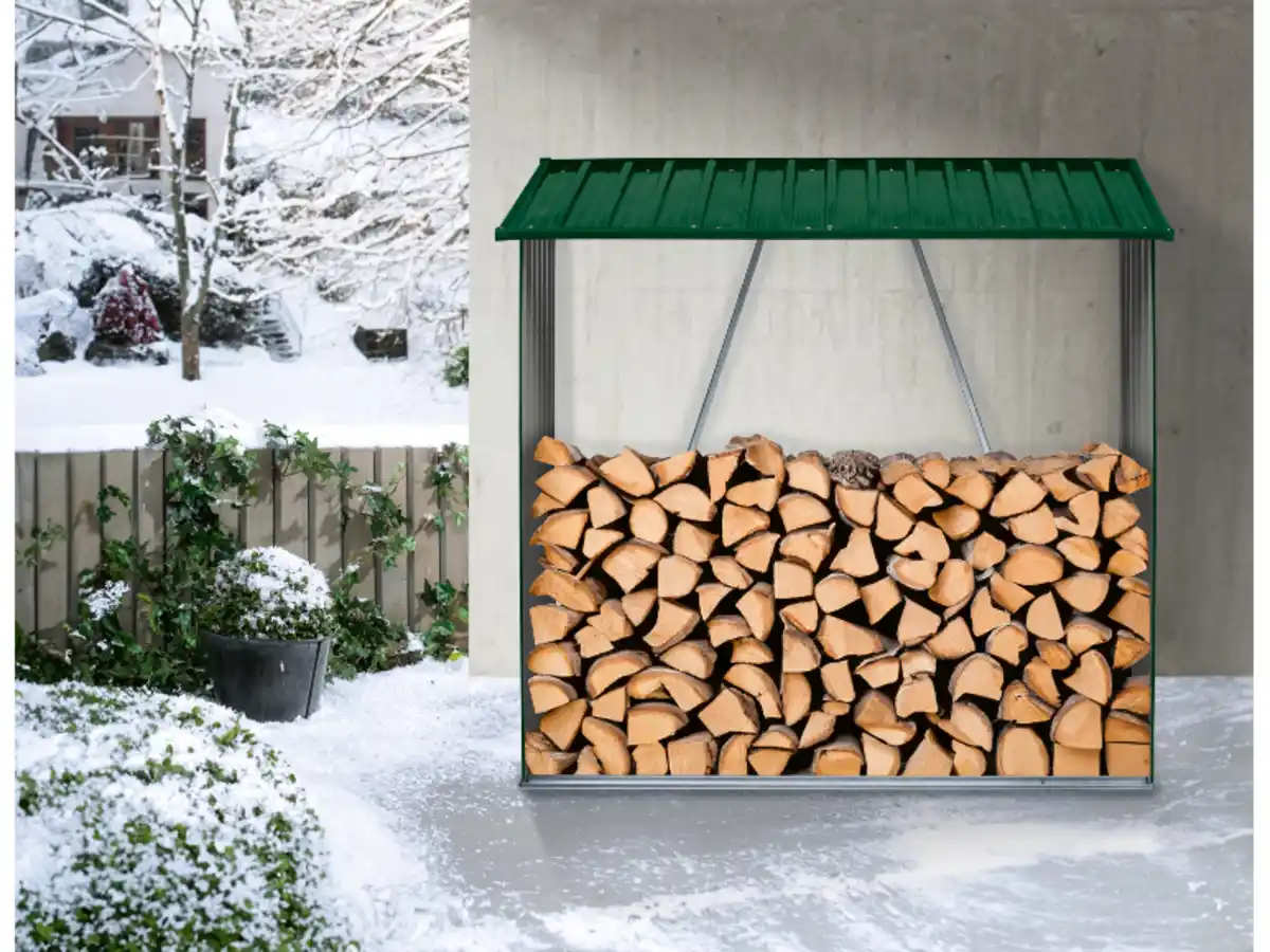 Bild 2 von PARKSIDE® Kaminholzregal, 164 x 84 x 157 cm