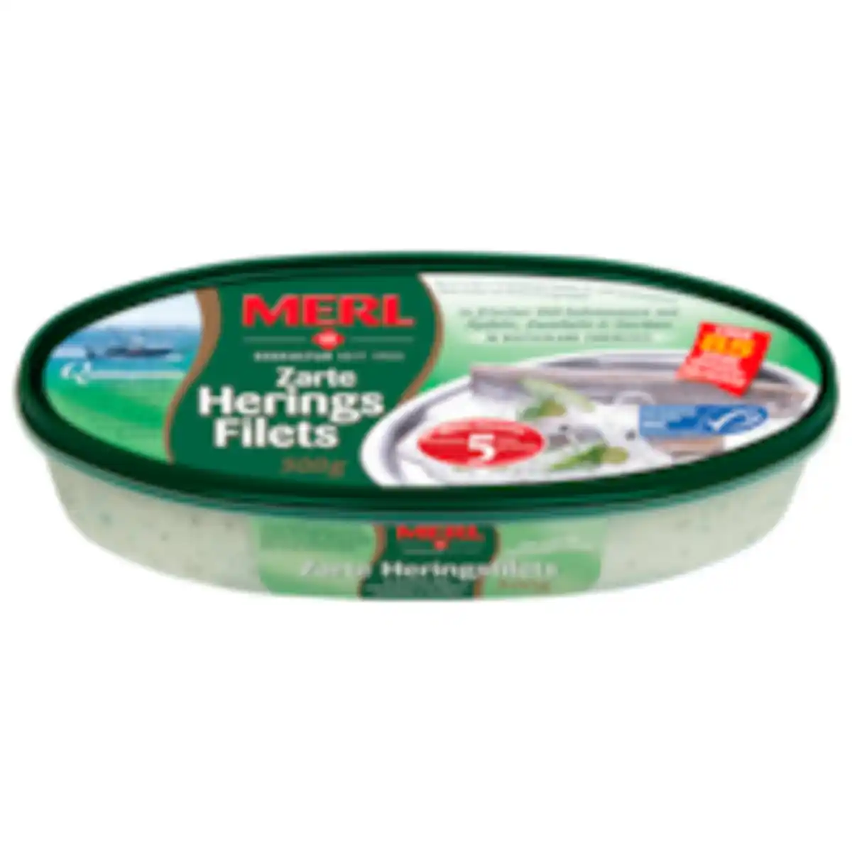 Bild 1 von Merl Zarte Heringsfilets in Sahnesauce