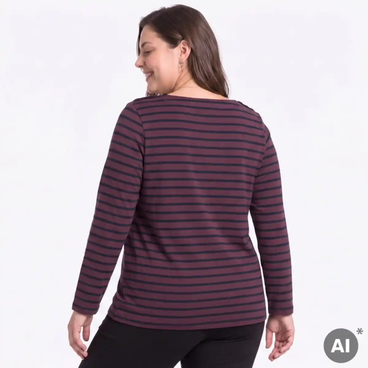 Bild 4 von Damen-Pullover mit Bootausschnitt, große Größen