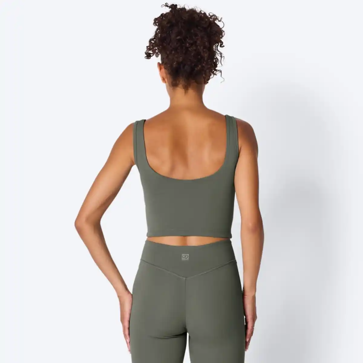 Bild 4 von Damen-Crop-Top mit schmalen Trägern