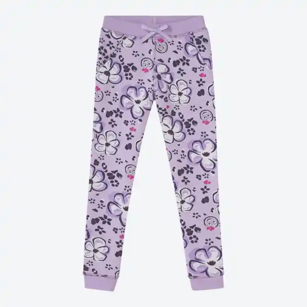 Bild 2 von Kinder-Mädchen-Jogginghose mit Allover-Print
