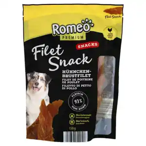 ROMEO PREMIUM Filetsnacks 150 g, Hühnerbrustfilet