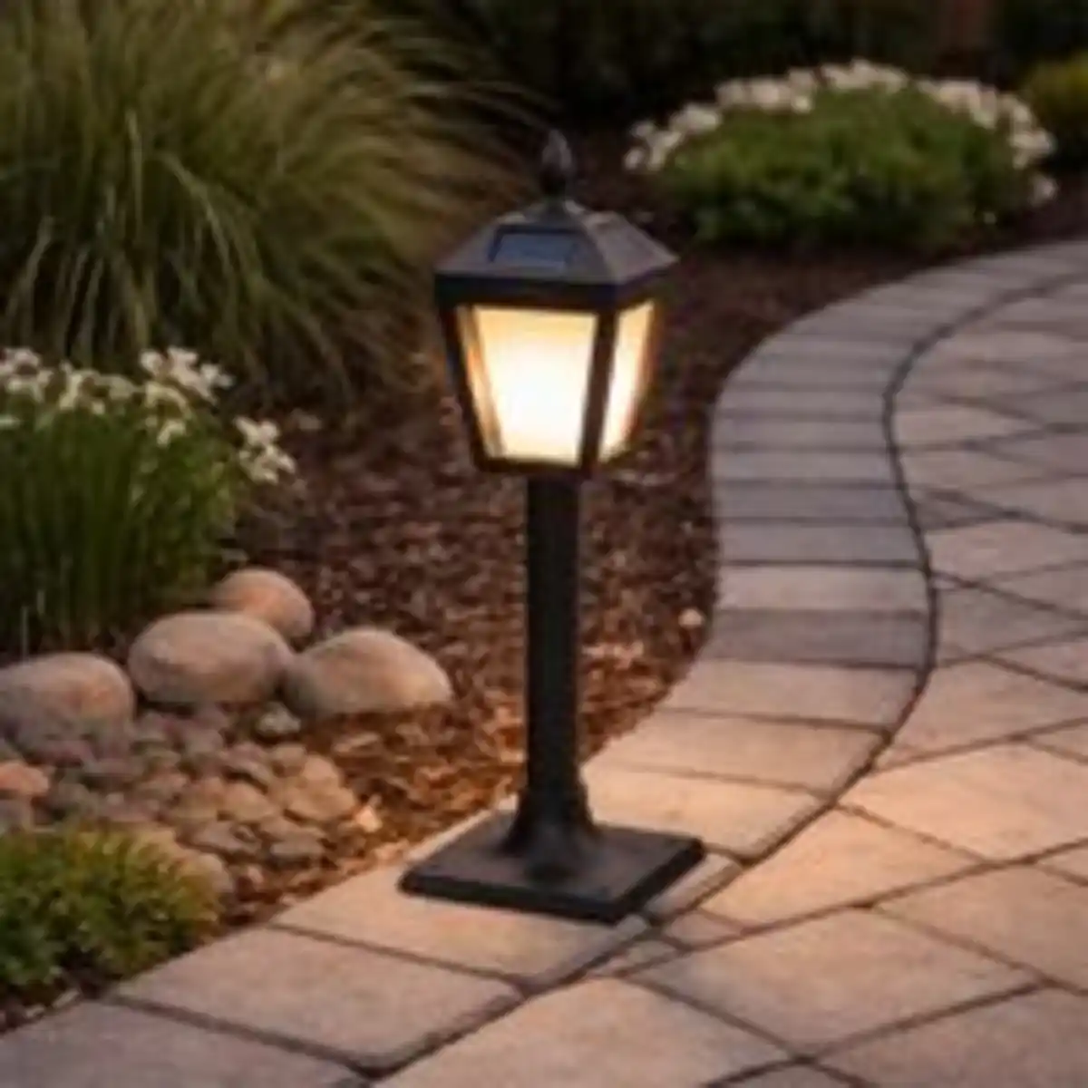 Bild 4 von IC Garden World LED-Solar-Laterne Modern 4 in 1