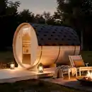 Bild 1 von Home Deluxe Outdoor Fasssauna LAHTI - XL