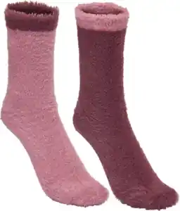 IDEENWELT Kuschelsocken 2er-Pack altrosa 35/38