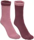 Bild 1 von IDEENWELT Kuschelsocken 2er-Pack altrosa 35/38