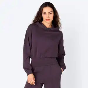 Damen-Kapuzenpullover aus Modal-Mix