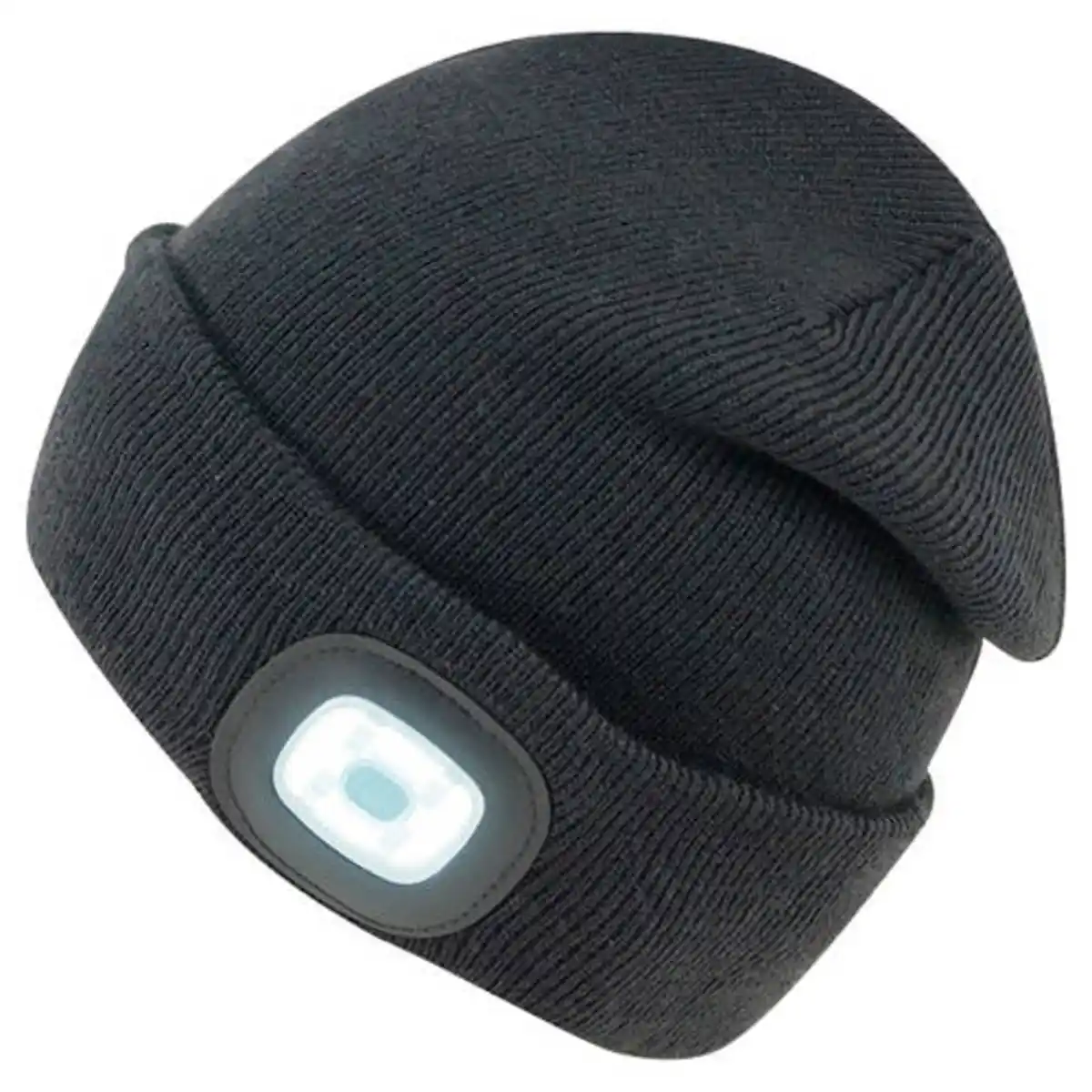 Bild 1 von TOPCRAFT LED-Mütze, Erwachsene, Schwarz