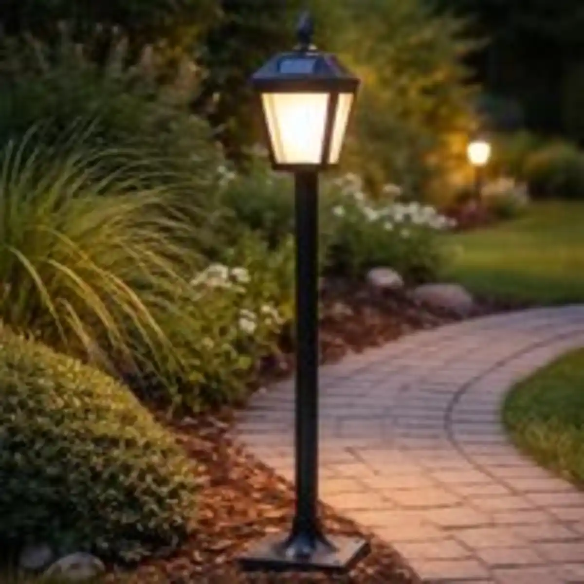 Bild 3 von IC Garden World LED-Solar-Laterne Modern 4 in 1