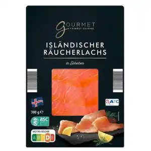 GOURMET FINEST CUISINE Isländischer Räucherlachs 300 g