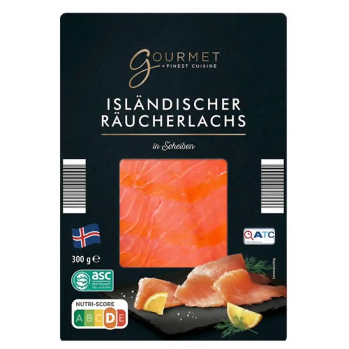 Bild 1 von GOURMET FINEST CUISINE Isländischer Räucherlachs 300 g