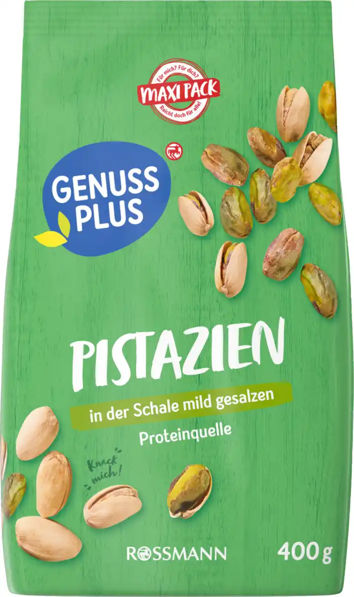 Bild 1 von GENUSS PLUS Pistazien geröstet und gesalzen