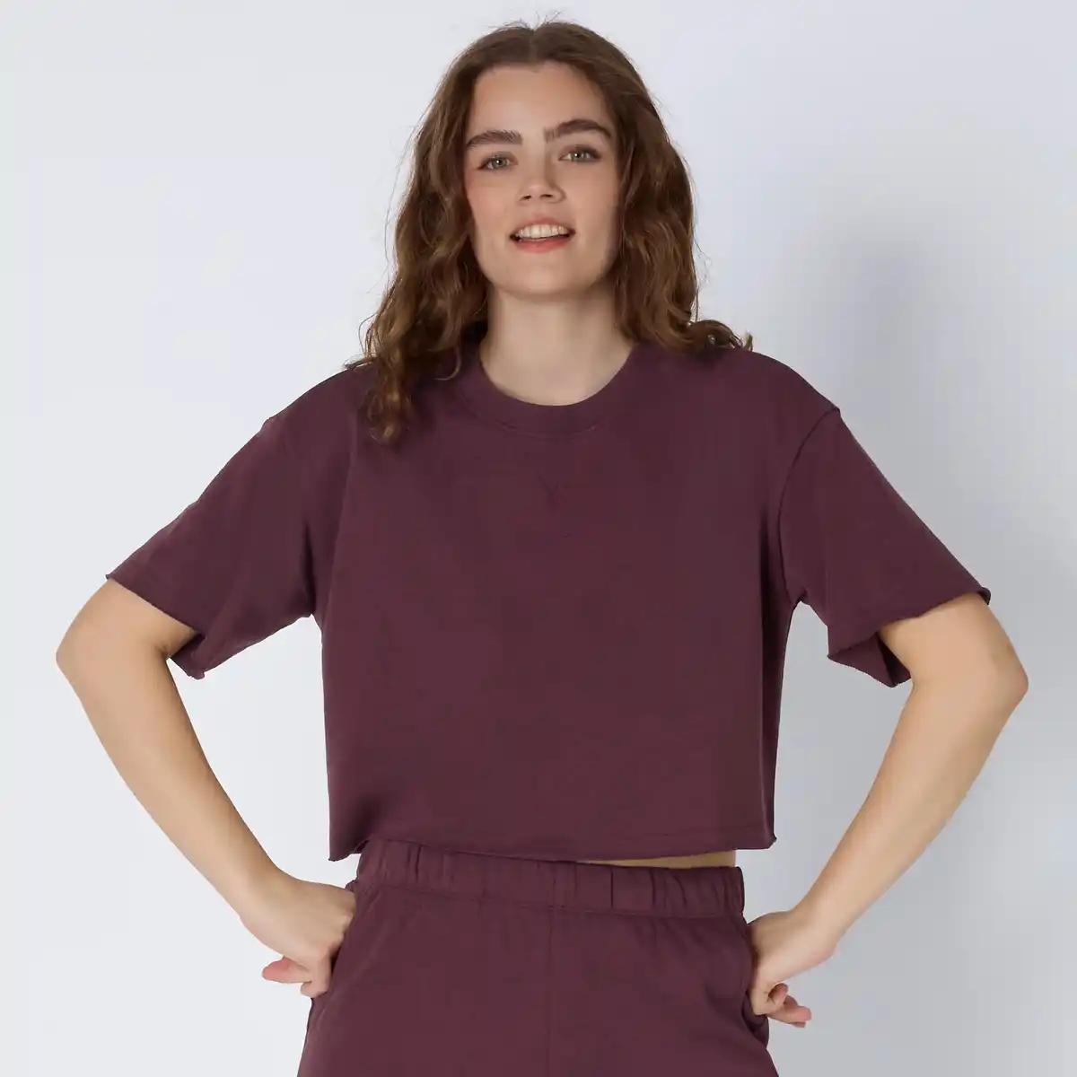Bild 1 von Damen-T-Shirt mit Oversized-Schnitt