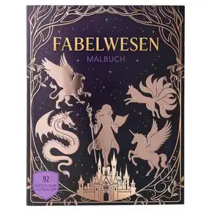 Mal- oder -Rätselbuch, Mystische Kreaturen