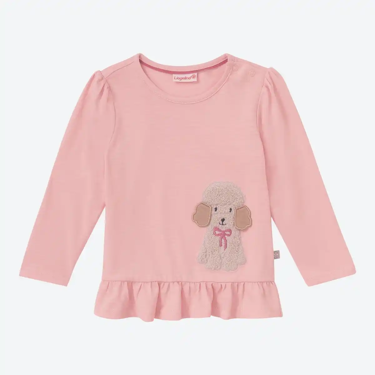 Bild 3 von Baby-Mädchen-Shirt mit Rüschen am Saum
