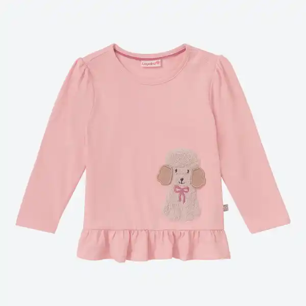 Bild 3 von Baby-Mädchen-Shirt mit Rüschen am Saum