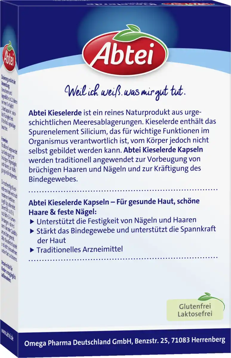 Bild 4 von Abtei Kieselerde Intensiv Kapseln