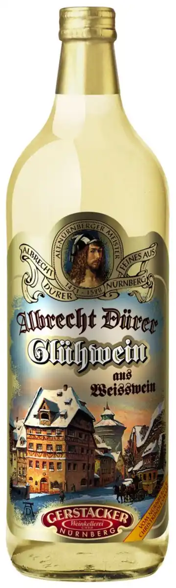 Bild 1 von Gerstacker Albrecht Dürer Glühwein aus Weißwein 1l