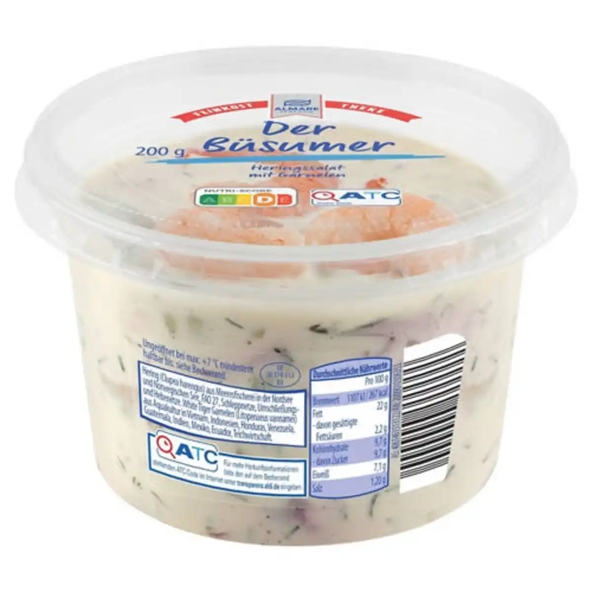 Bild 1 von ALMARE Fisch-Feinkostsalate 200 g, Büsumer