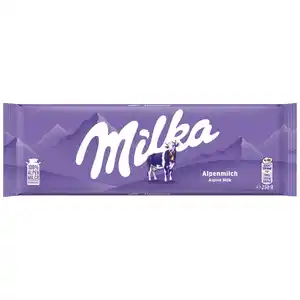 Milka Schokoladentafel Alpenmilch, 250 g