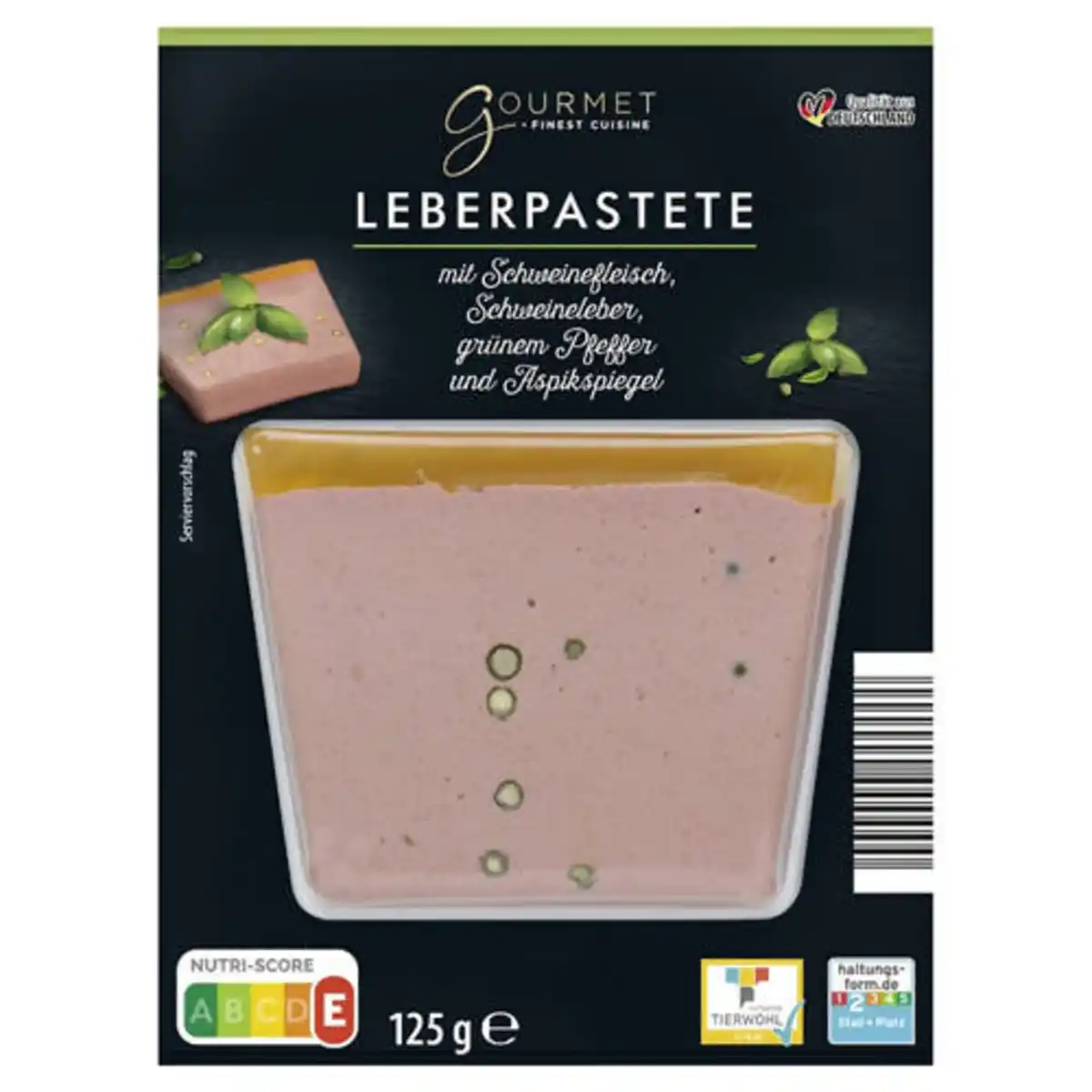 Bild 1 von GOURMET FINEST CUISINE Leberpasteten 125 g, Pfeffer