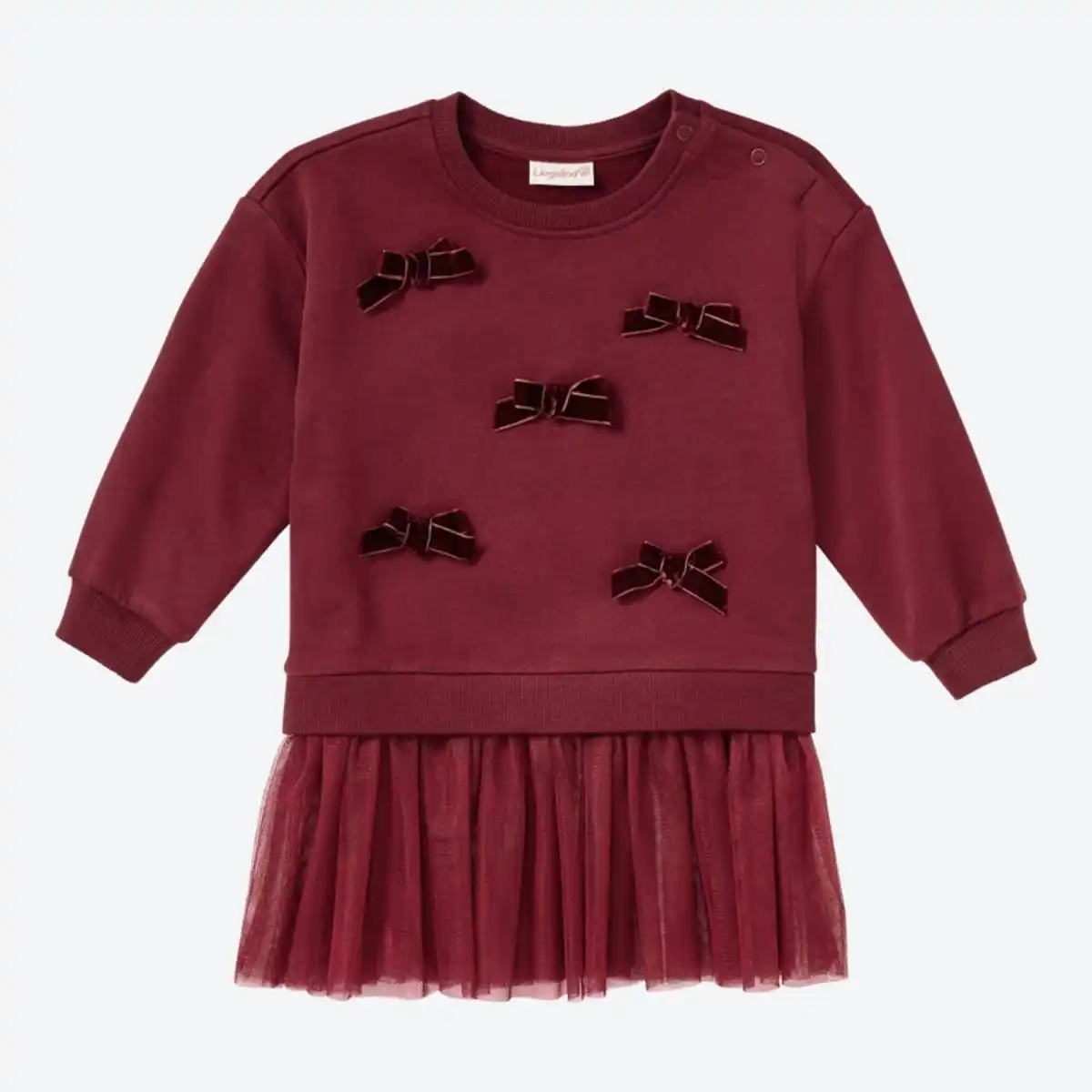 Bild 2 von Baby-Mädchen-Kleid mit Samt-Schleifen