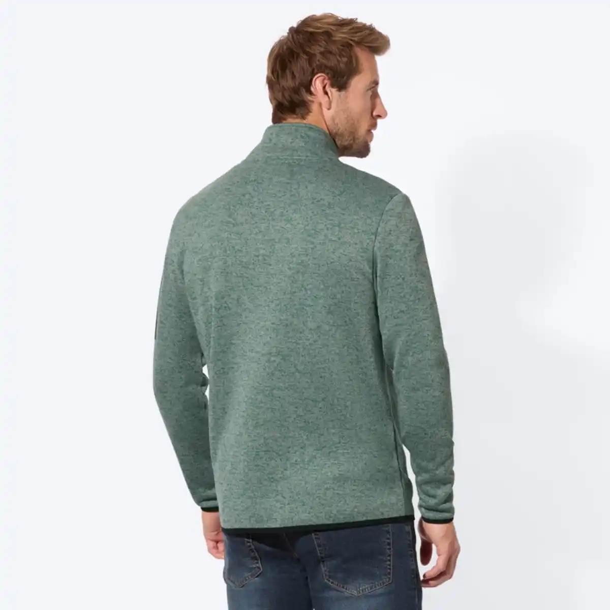 Bild 4 von Herren-Fleecejacke mit Stehkragen