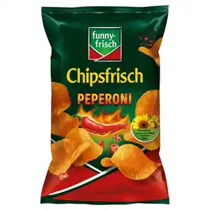 FUNNY FRISCH Chipsfrisch 150 g, Peperoni