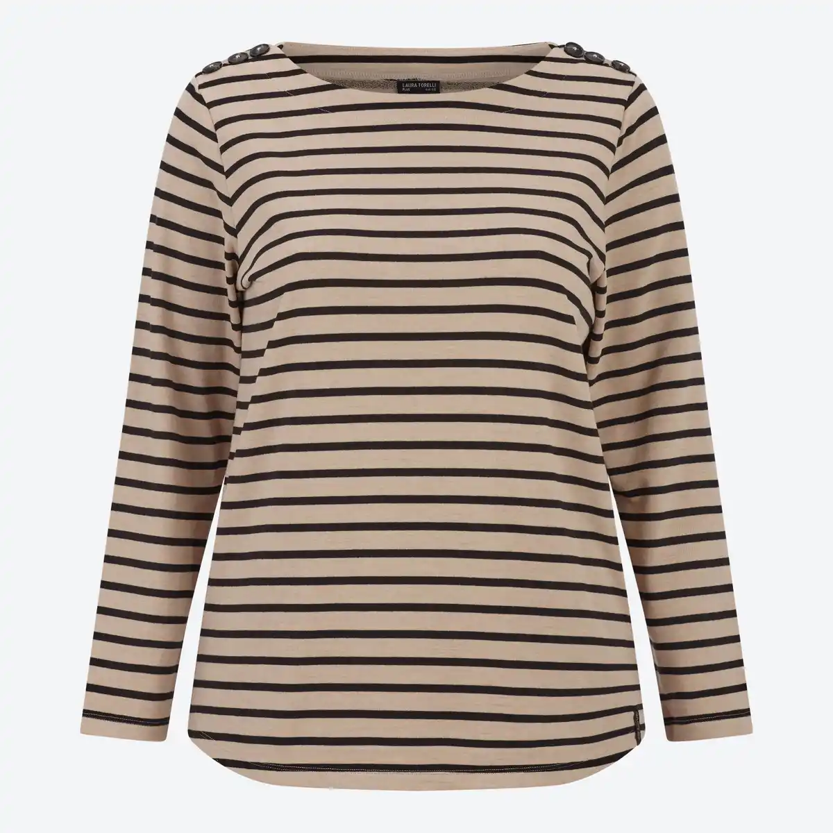 Bild 3 von Damen-Pullover mit Bootausschnitt, große Größen
