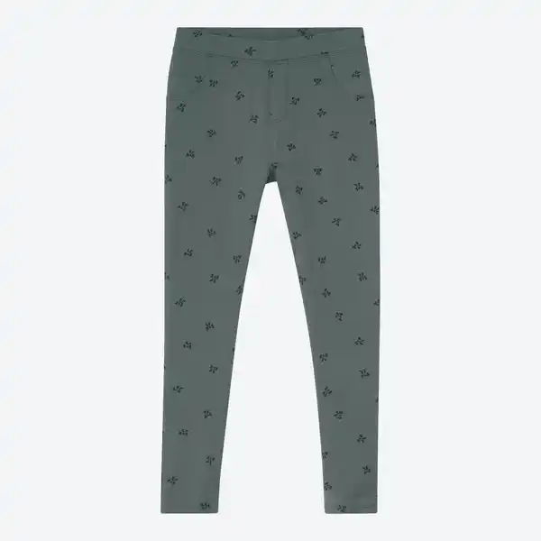 Bild 3 von Kinder-Mädchen-Sweatleggings mit elastischem Bund