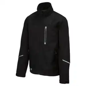 TOPCRAFT Herren Softshell-Arbeitsjacke, Schwarz, M 48/50