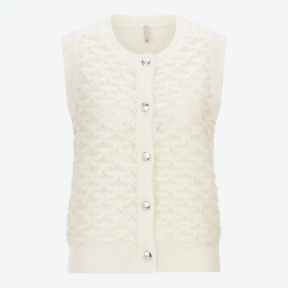 Bild 2 von Damen-Strickweste mit Knopfleiste
