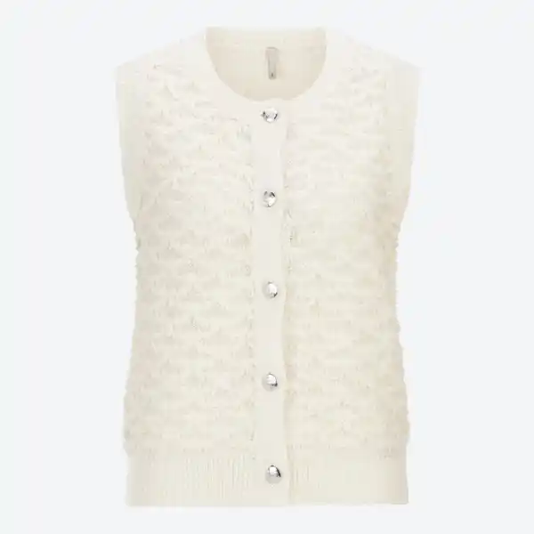 Bild 2 von Damen-Strickweste mit Knopfleiste