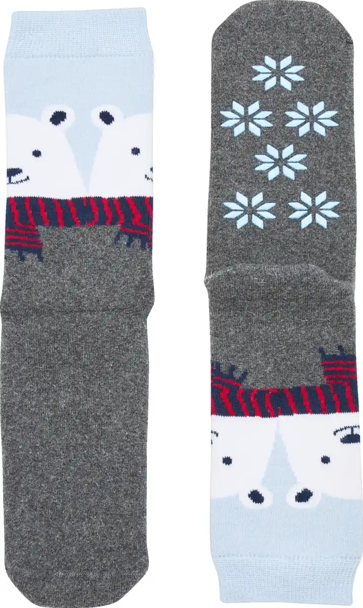 Bild 2 von under2wear kids Stopper Socken mit ABS Teddy Gr. 27/30